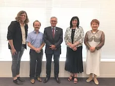 ステレンボッシュ大学来訪　大学間協力協定書・学生交流覚書の締結に向けた協議を行いました