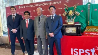 「ISPS HANDA 欧州•日本どっちが勝つかトーナメント」記者発表会