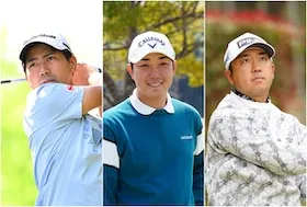 ホールインワン連発のバーディ合戦！比嘉一貴が首位、若手3選手がホールインワン達成【ISPS HANDA 夏に爆発どれだけバーディー取れるんだトーナメント・2日目】