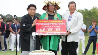 ジャンボ尾崎と深見東州氏の交流